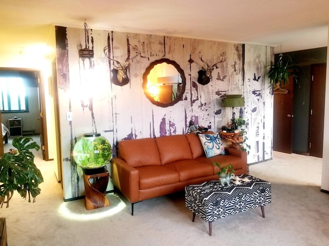 1181 Edgcumbe Rd Unit 501, Saint Paul, MN 55105 - living area featuring carpet flooring