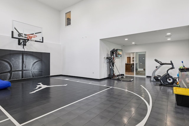 14217 Packard St NE, Ham Lake, MN 55304 - view of basketball court featuring basketball hoop