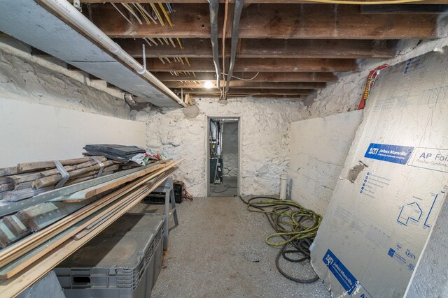 121 Hickory St, Chaska, MN 55318 - view of unfinished below grade area