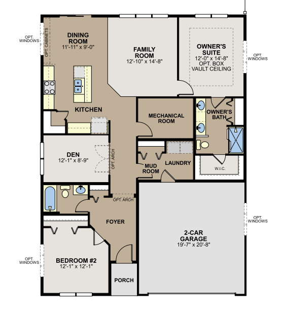 1252 150th St W, Rosemount, MN 55068 - view of floor plan / room layout