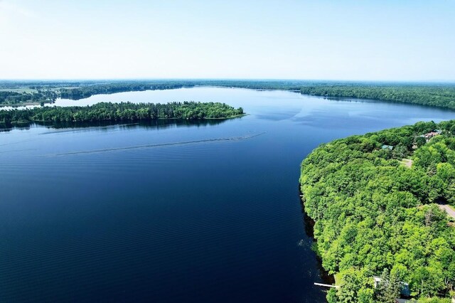 W6741 Lakewood Blvd, Dewey Twp, WI 54848 - bird's eye view of a large body of water