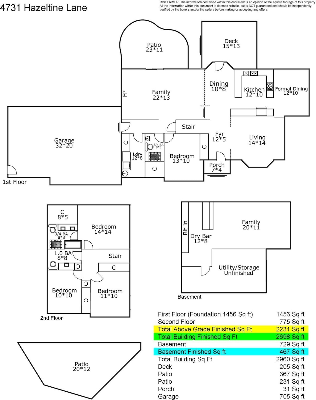 4731 Hazeltine Ln, Eagan, MN 55123 - view of property floor plan