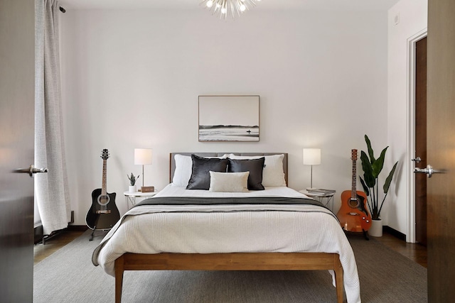 201 11th St Unit 530, Minneapolis, MN 55403 - bedroom featuring wood finished floors