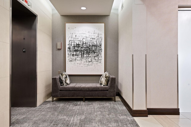 201 11th St Unit 530, Minneapolis, MN 55403 - hallway featuring recessed lighting