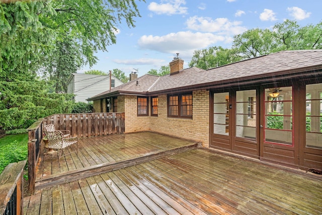 2709 Ewing Ave N, Robbinsdale, MN 55422 - deck featuring french doors