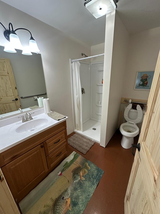 200 Park Ave, Williams, MN 56686 - full bathroom featuring a shower stall and vanity