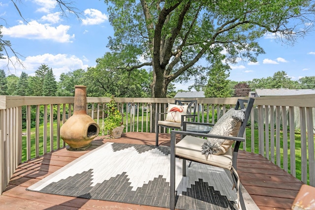 13048 Jay St NW, Coon Rapids, MN 55448 - view of wooden terrace