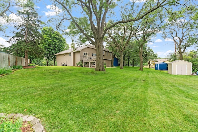13048 Jay St NW, Coon Rapids, MN 55448 - view of yard featuring a shed