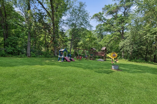 2796 269th Ave NE, Isanti, MN 55040 - view of grassy yard with a playground