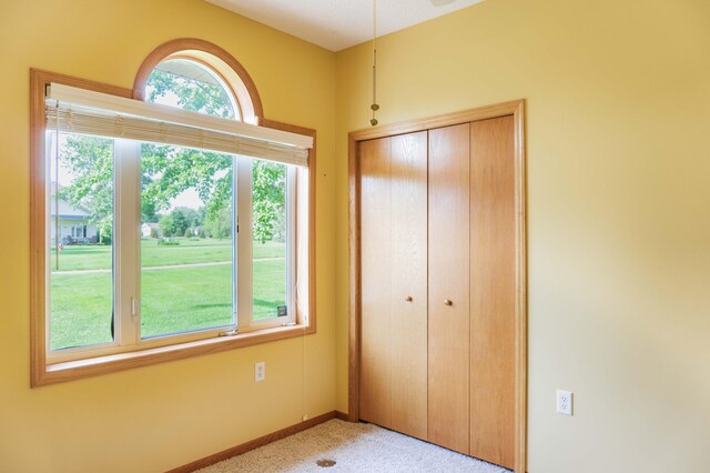 1152 Crystal Pl W, Chaska, MN 55318 - unfurnished bedroom with a closet and light carpet