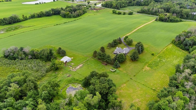 2771 County Line Ave, Osceola, WI 54020 - aerial view of sparsely populated area featuring a tree filled landscape