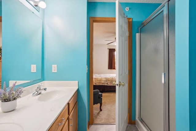 3307 Coleshire Path Unit 14, Rosemount, MN 55068 - ensuite bathroom with double vanity and a shower stall