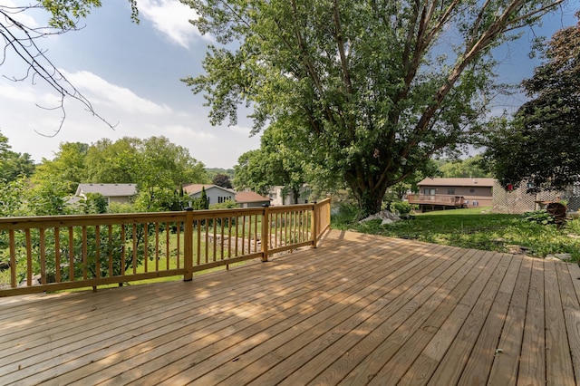 510 24th St SW, Rochester, MN 55902 - view of wooden deck