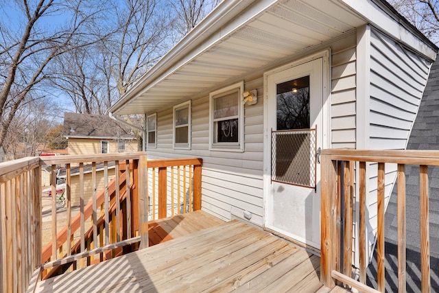 1115 3rd St NW, Faribault, MN 55021 - view of wooden deck