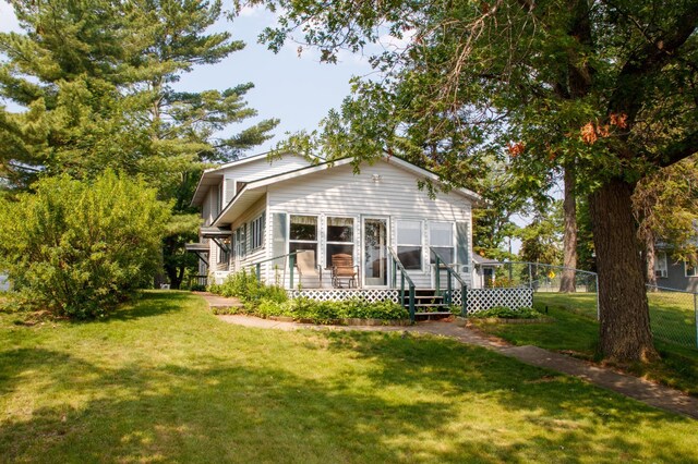 29042 County Road 4, Breezy Point, MN 56472 - view of front of house with entry steps
