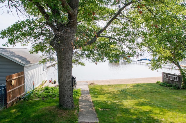 29042 County Road 4, Breezy Point, MN 56472 - view of yard featuring a water view