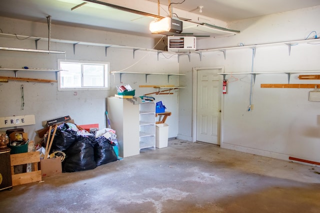 29042 County Road 4, Breezy Point, MN 56472 - garage with a garage door opener and a heating unit