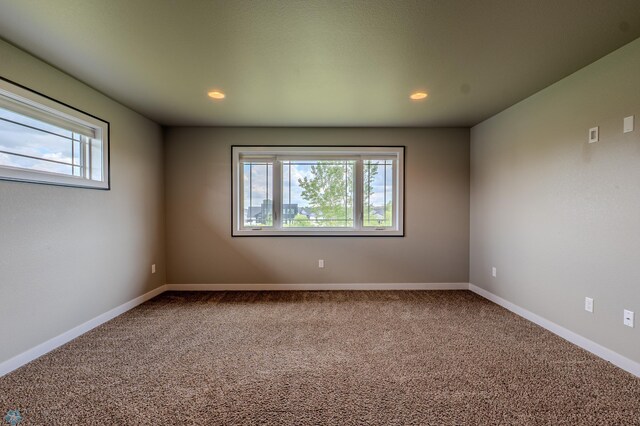 3405 4th St E, West Fargo, ND 58078 - carpeted empty room with recessed lighting