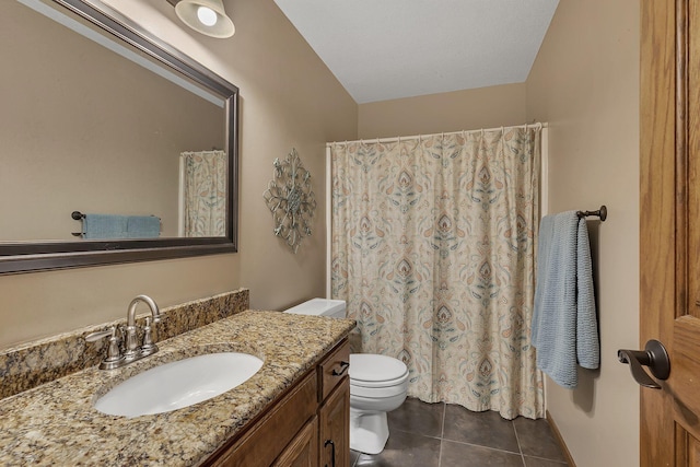 2708 Tranquility Dr, Saint Cloud, MN 56301 - full bathroom featuring toilet, tile patterned floors, and vanity