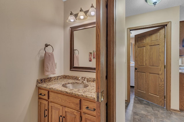 2708 Tranquility Dr, Saint Cloud, MN 56301 - bathroom featuring vanity and tile patterned flooring