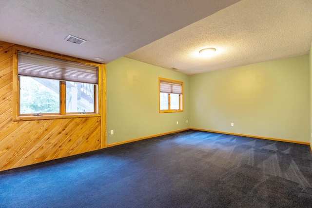 14500 Raleigh Ave, Savage, MN 55378 - spare room with dark colored carpet and a textured ceiling