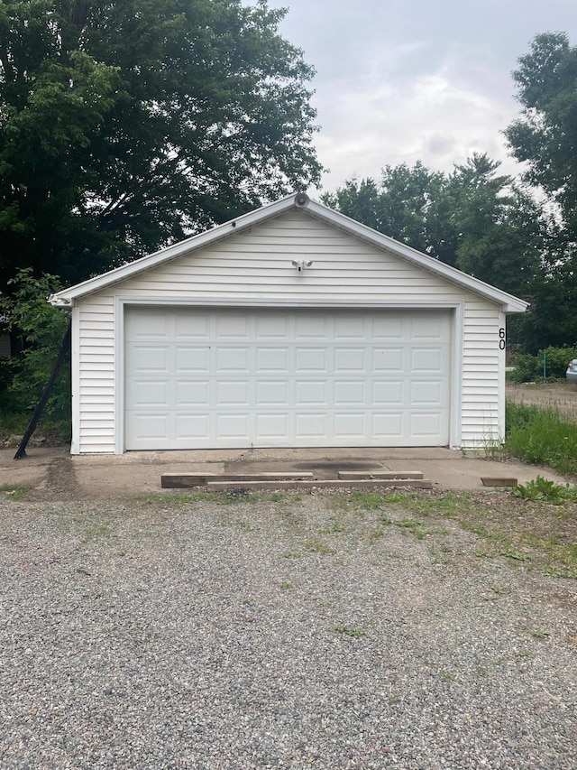 60 Main St, Kimball, MN 55353 - view of detached garage