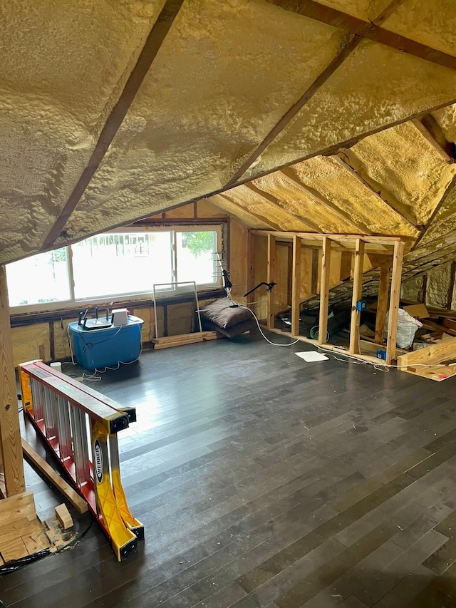 60 Main St, Kimball, MN 55353 - view of unfinished attic