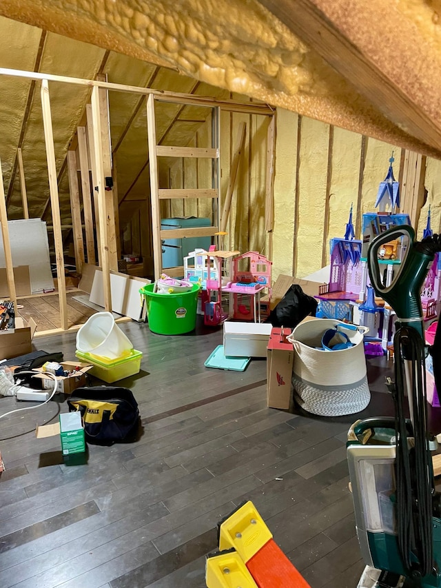60 Main St, Kimball, MN 55353 - view of unfinished attic
