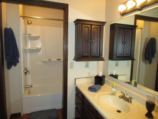 4523 Waville Rd NE, Bemidji, MN 56601 - bathroom featuring vanity and shower / washtub combination