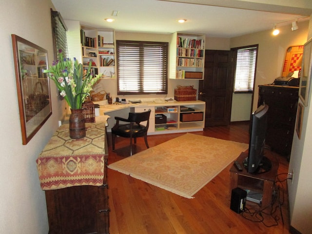 4523 Waville Rd NE, Bemidji, MN 56601 - living room with wood finished floors