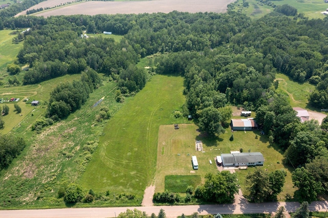 8241 120th St, Bogus Brook Twp, MN 56353 - aerial overview of property's location with rural landscape