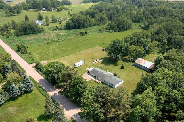 8241 120th St, Bogus Brook Twp, MN 56353 - aerial view of property's location featuring rural landscape and agricultural land
