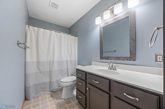 2819 33rd St S, Fargo, ND 58103 - bathroom featuring vanity and a shower with shower curtain