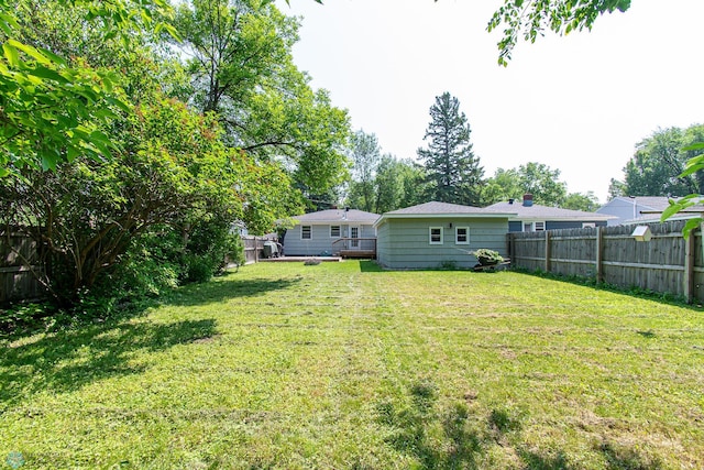 419 18th St S, Moorhead, MN 56560 - view of fenced backyard