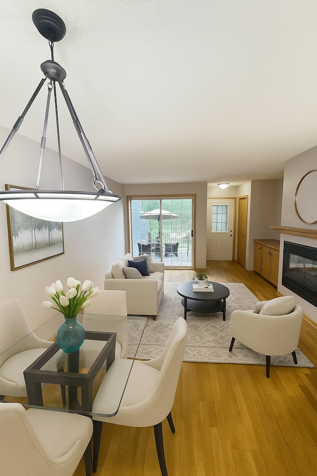 1865 Donegal Dr Unit 3, Woodbury, MN 55125 - living area featuring light wood finished floors