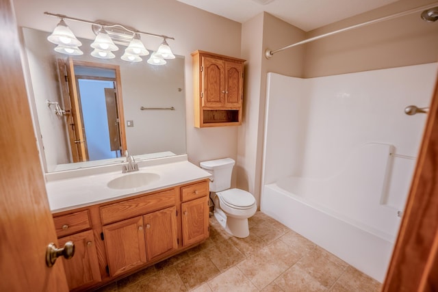 1865 Donegal Dr Unit 3, Woodbury, MN 55125 - full bath with vanity, shower / bath combination, and tile patterned floors