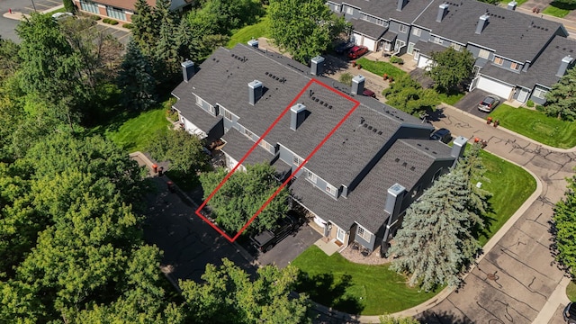 1865 Donegal Dr Unit 3, Woodbury, MN 55125 - aerial view of residential area with property boundaries highlighted