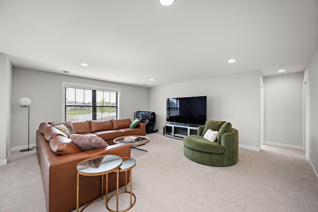 4805 Comstock Ln N, Plymouth, MN 55446 - living room with light carpet and recessed lighting