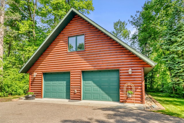 53245 Sunrise Ln, Park Rapids, MN 56470 - view of garage