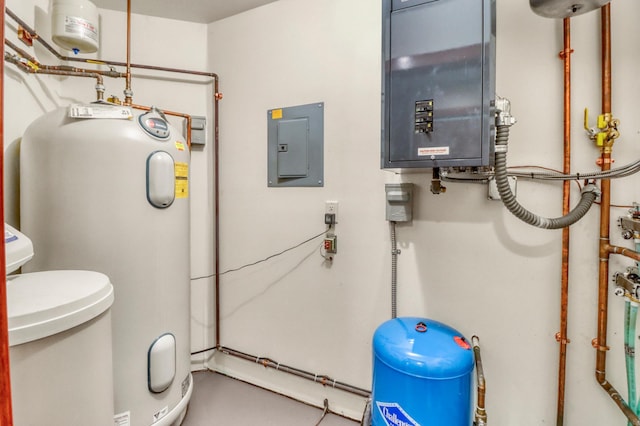 53245 Sunrise Ln, Park Rapids, MN 56470 - utilities with electric panel, electric water heater, and water heater