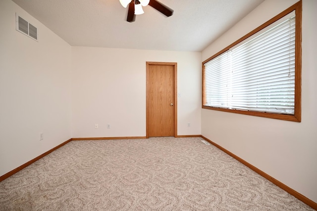 404 3rd Way SE, Dover, MN 55929 - spare room with ceiling fan and light carpet