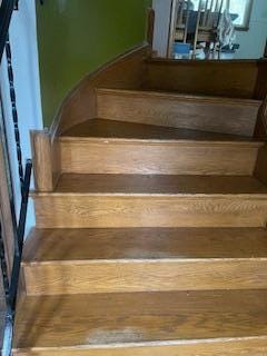 2243 Edgebrook Ave, Saint Paul, MN 55119 - stairway featuring wood finished floors
