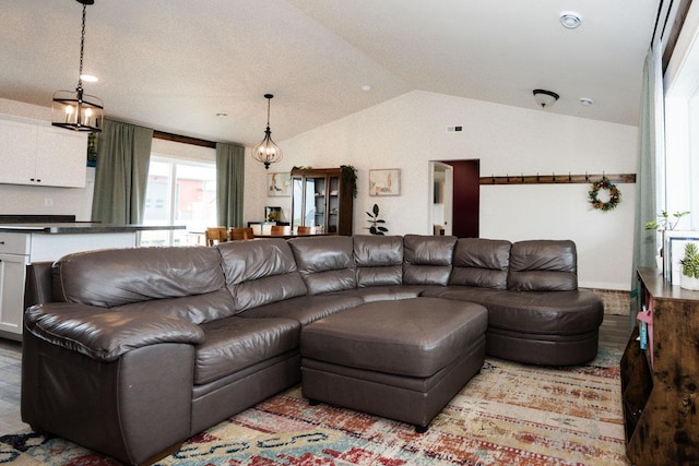 713 Prairie Wind Ave, Callaway, MN 56521 - living room with lofted ceiling