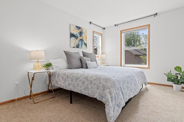 3010 Hazelwood St, Maplewood, MN 55109 - bedroom with carpet and a textured ceiling