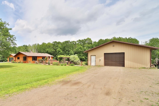 39808 340th Ln, Aitkin, MN 56431 - detached garage featuring dirt driveway
