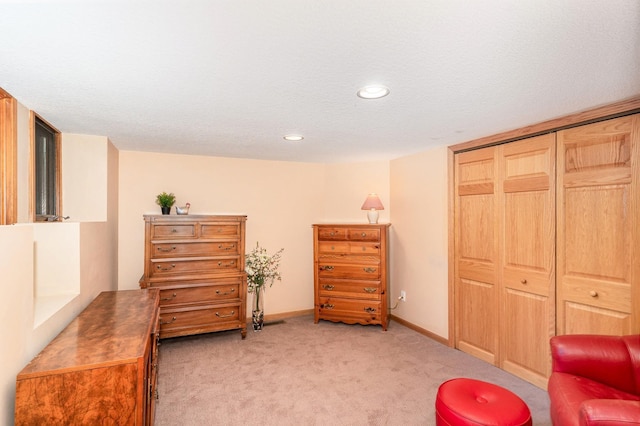 1350 Crestridge Ln, Eagan, MN 55123 - sitting room with light carpet and recessed lighting