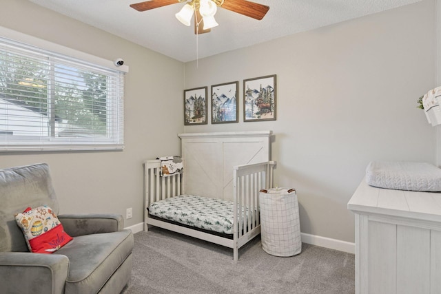 1475 Eldridge Ave E, Maplewood, MN 55109 - bedroom with carpet floors and a ceiling fan