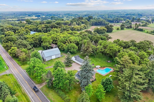 20930 St Francis Blvd NW, Nowthen, MN 55303 - bird's eye view of a pool area