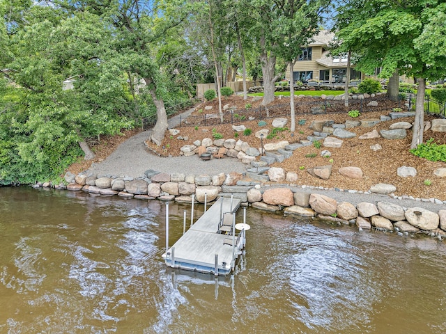 10810 Mississippi Blvd NW, Coon Rapids, MN 55433 - dock featuring a water view