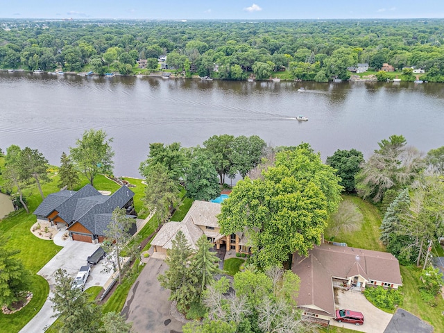 10810 Mississippi Blvd NW, Coon Rapids, MN 55433 - aerial view of a nearby body of water and a forest
